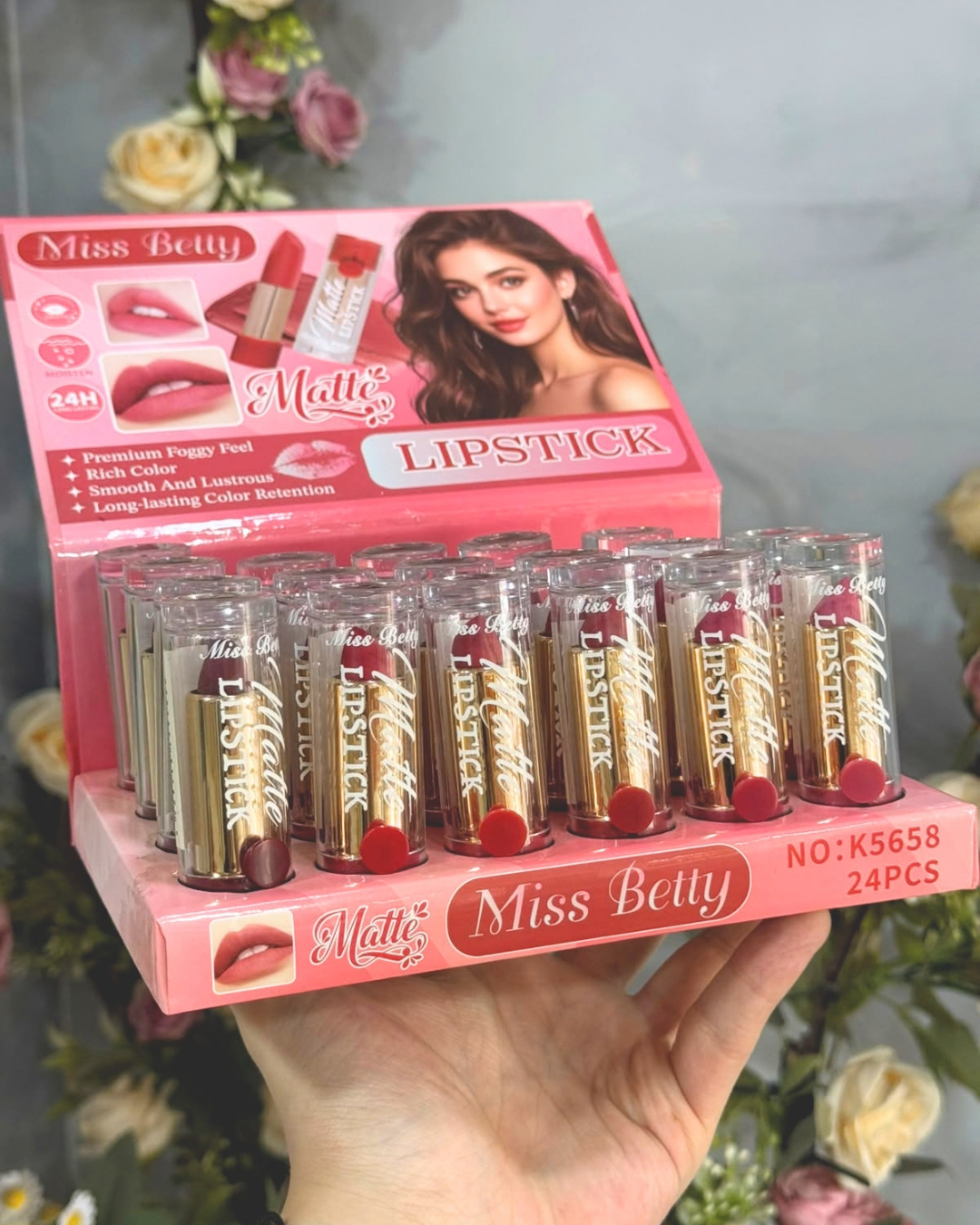 Labial en Barra Mate MISS BETTY