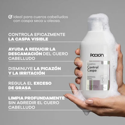 SHAMPOO CONTROL CASPA LA POCION