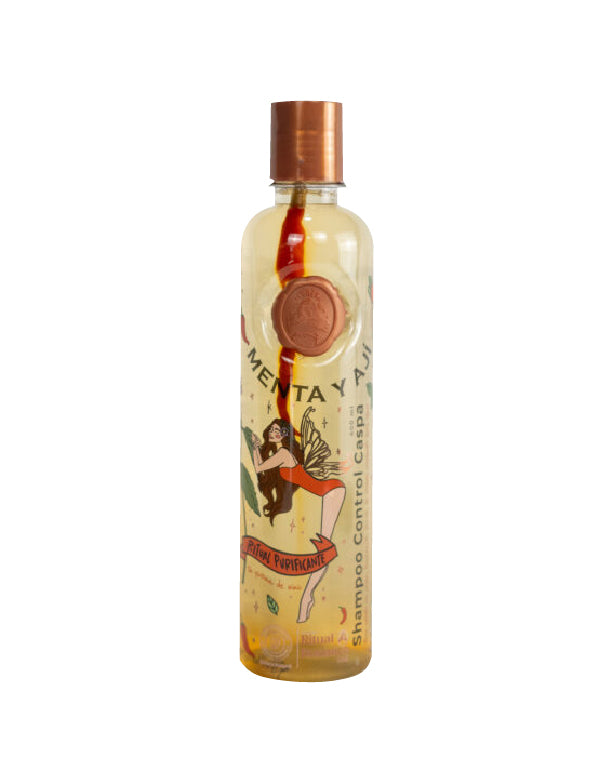 Shampoo Control Caspa con Menta y Aji Origen Botánico