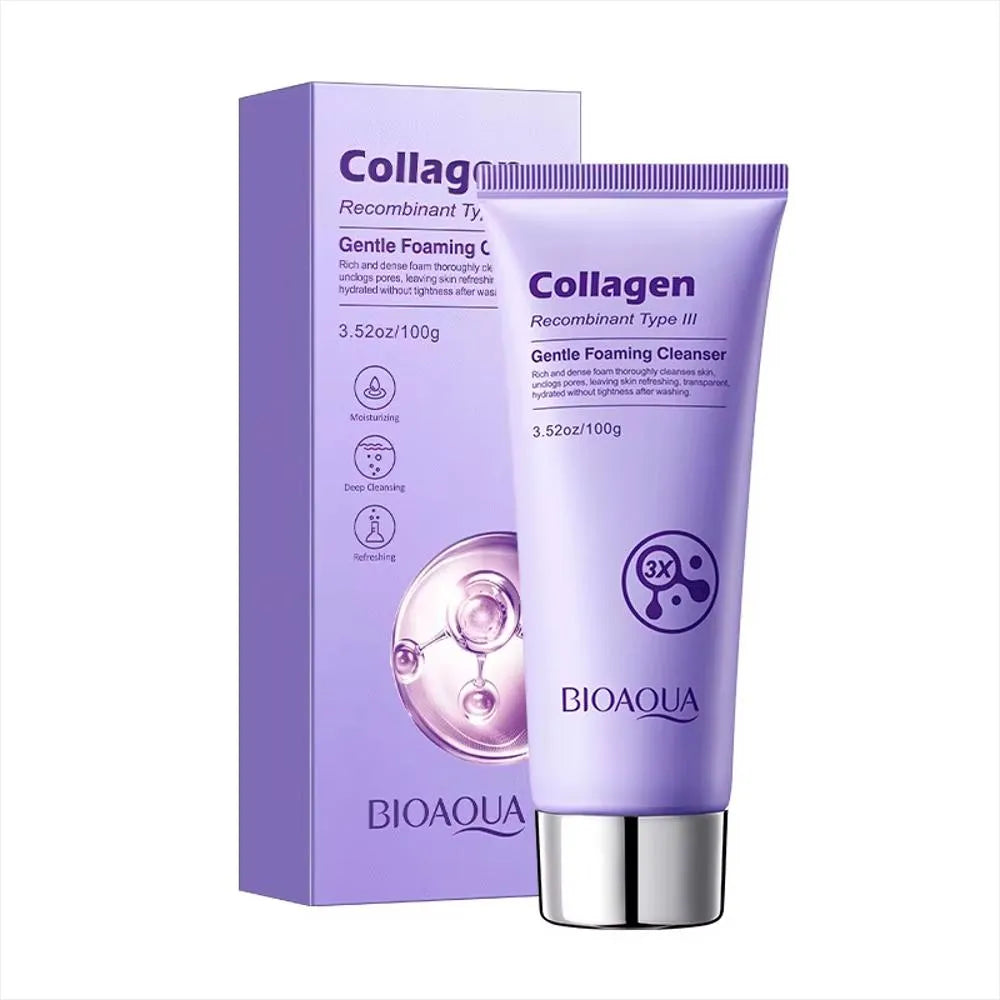 BIOAQUA Jabon Facial Colageno