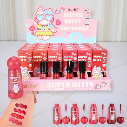 Karité Super Kitty Lip Gloss / Tinta Labial Matte Karité